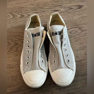 All Star Women's Gray Slip On Sneakers